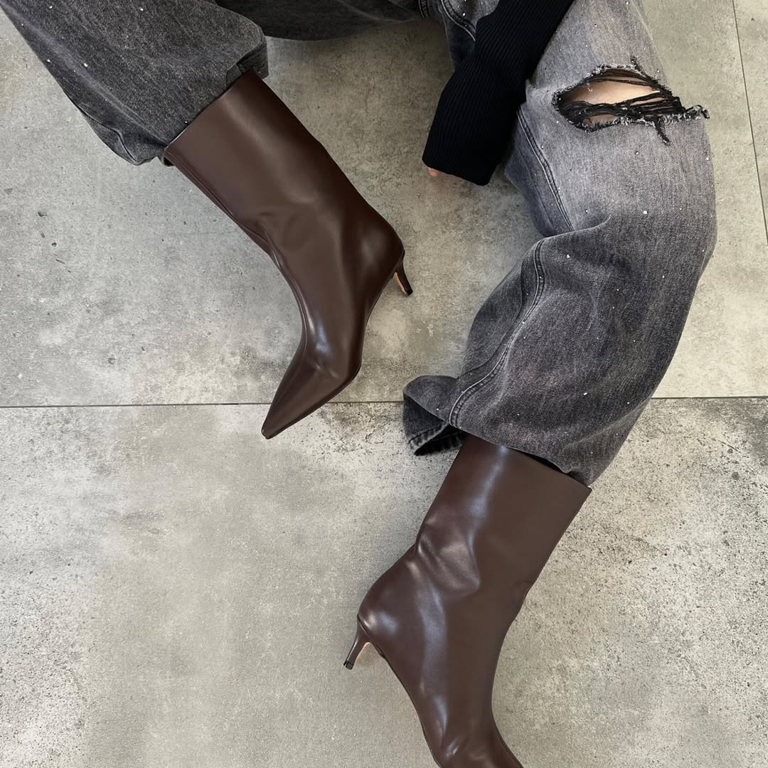 Сапоги из натуральной кожи 2